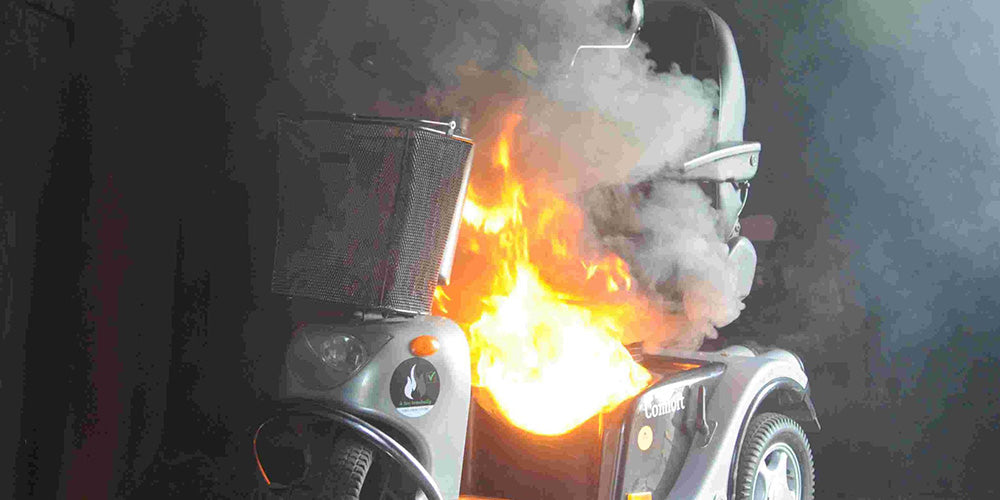 Scootmobiel en brandveiligheid, waar moet u op letten?