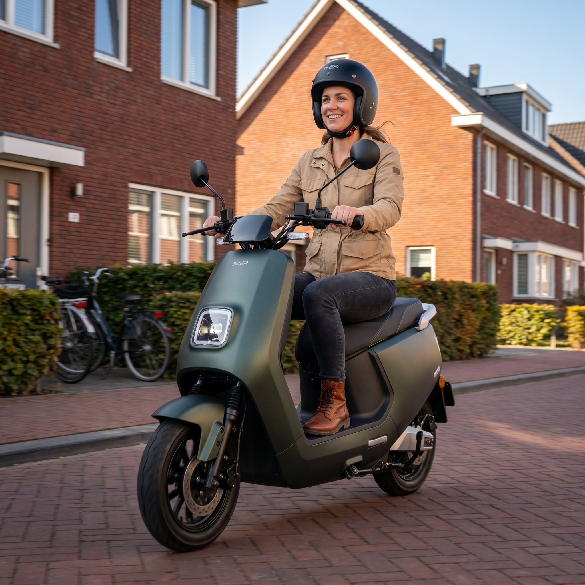 IVA E-GO S8 Matgroen lifestyle woonwijk