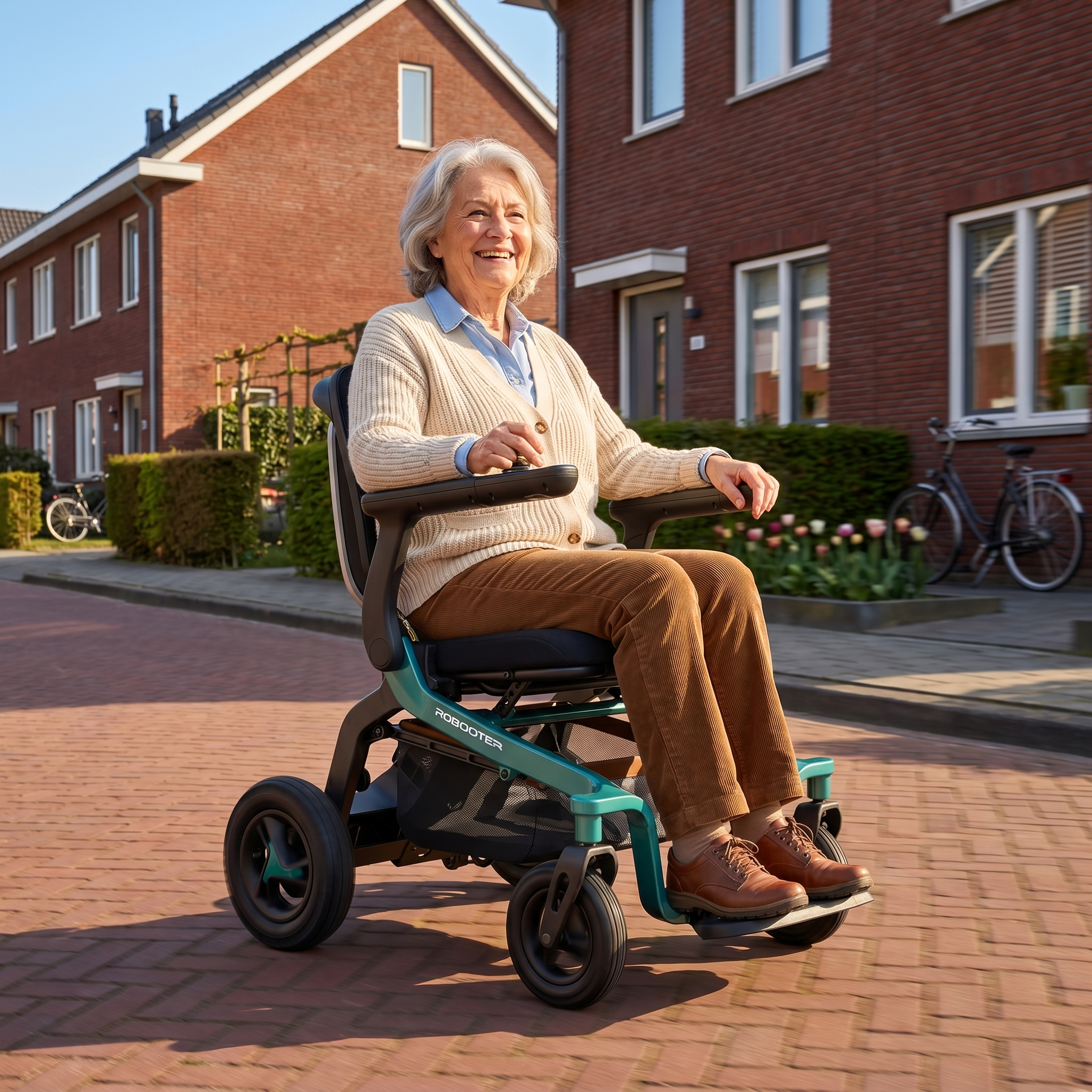 Robooter E40 Groen lifestyle woonwijk