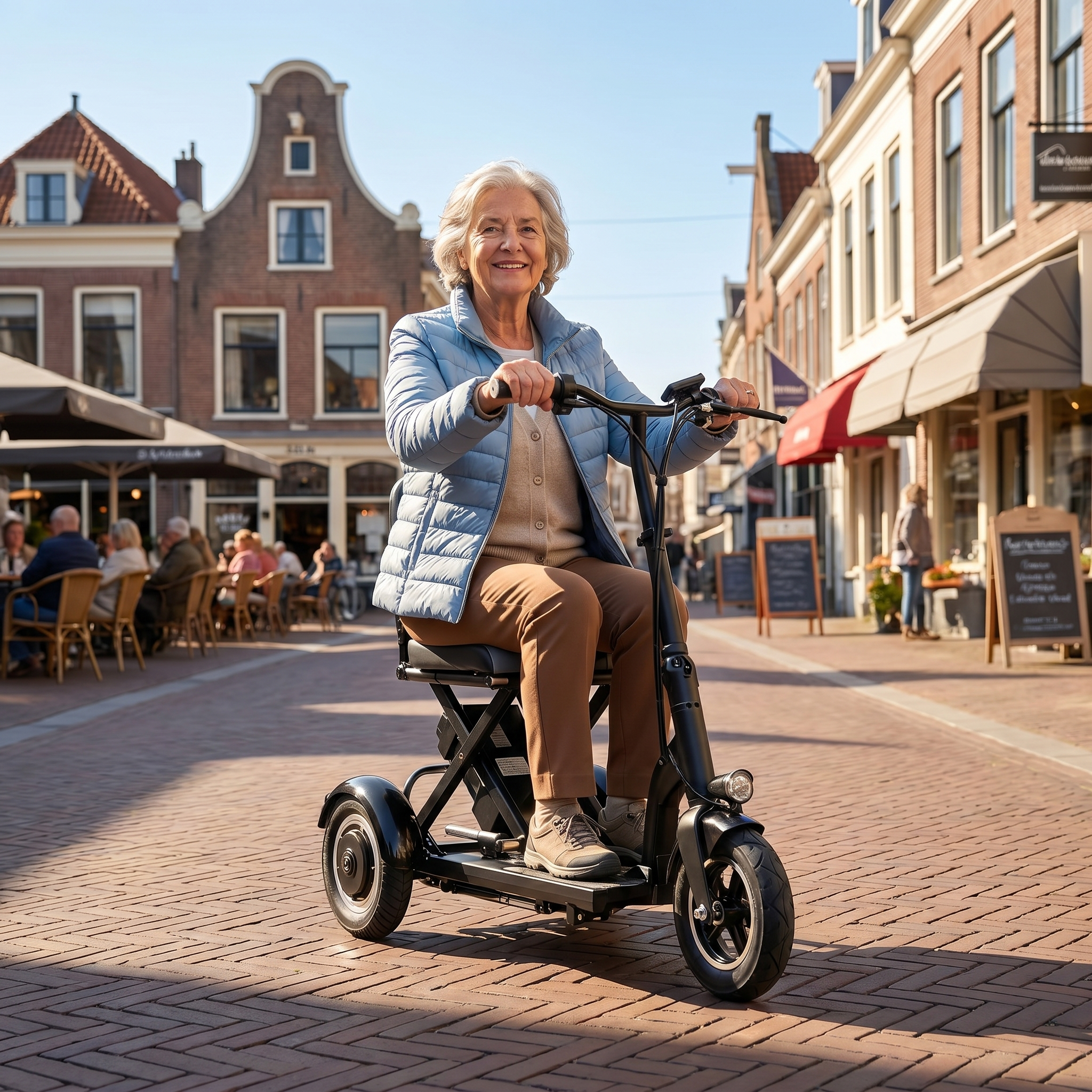 IVA Traveler 300 Zwart lifestyle stad