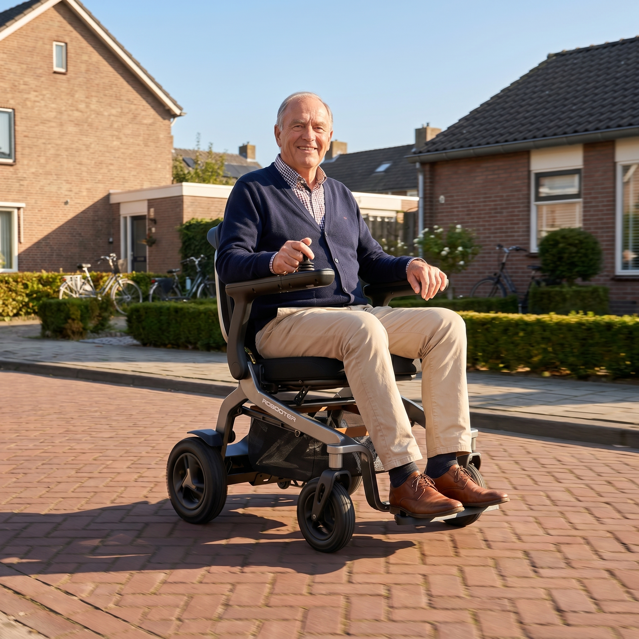Robooter E40 Grijs lifestyle woonwijk