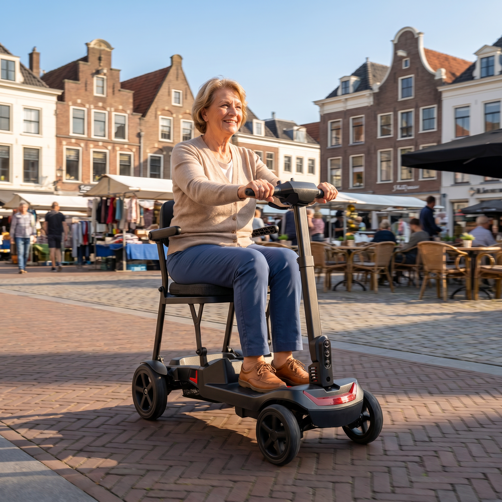 IVA Traveler 500 Rood lifestyle stad