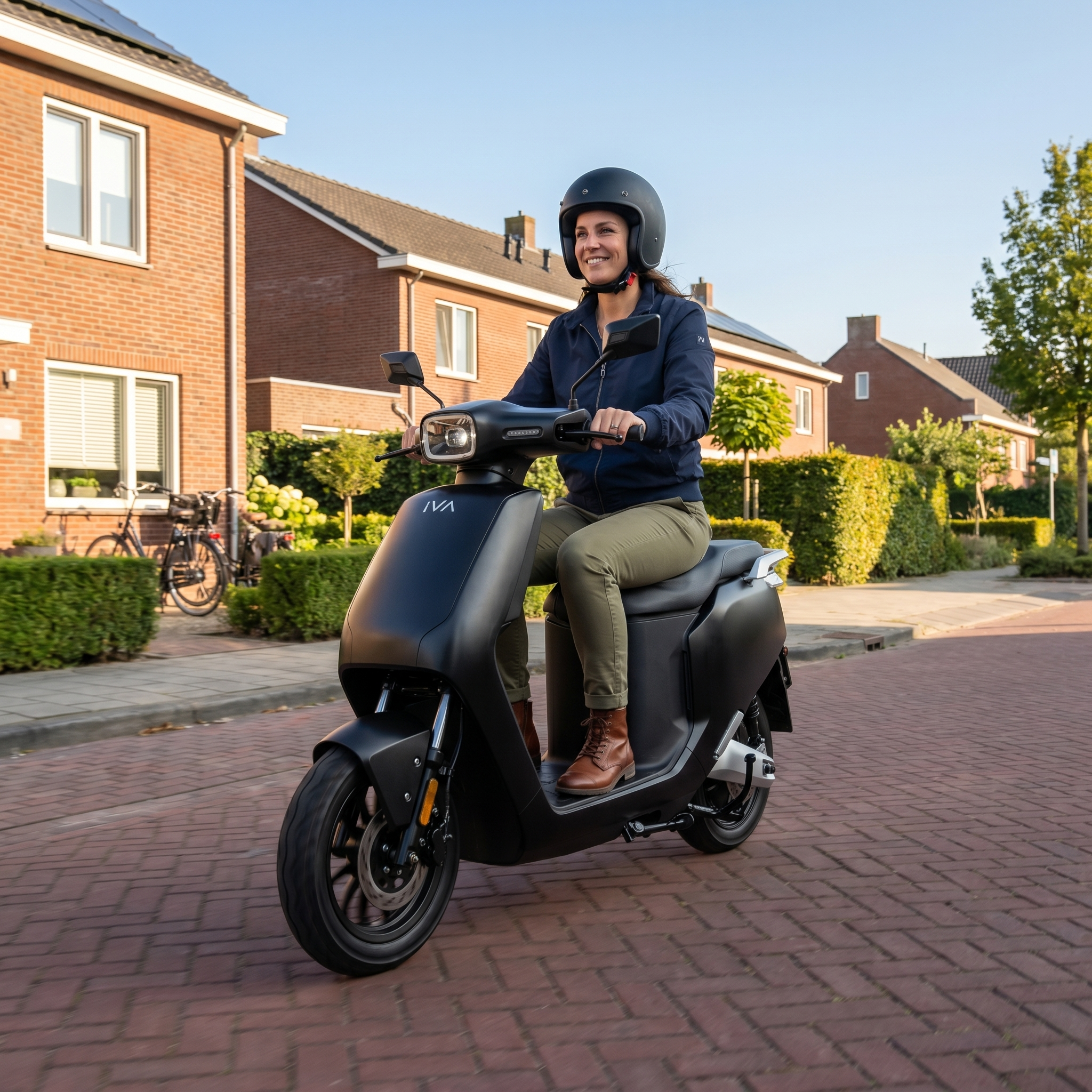 IVA NCS Matzwart lifestyle woonwijk