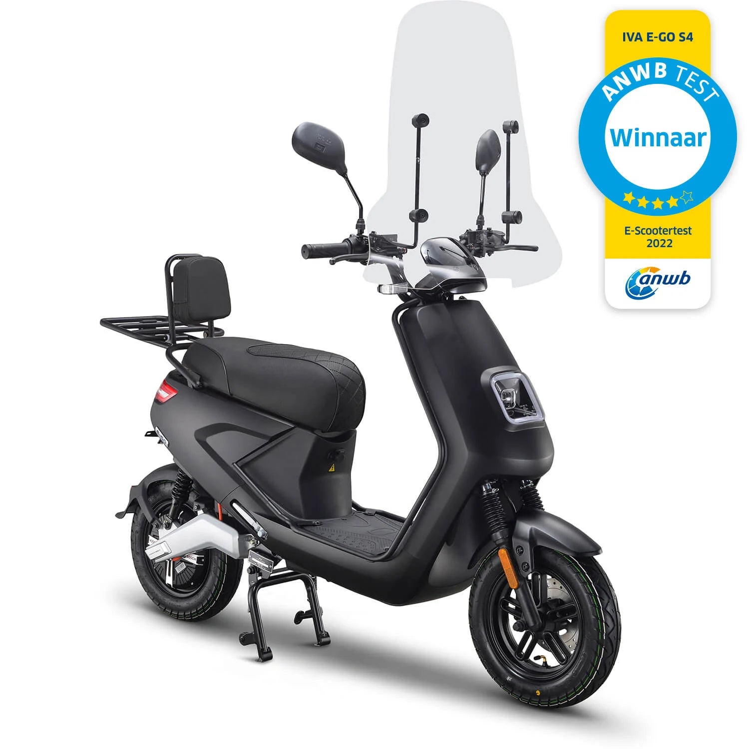 IVA E-GO S4 Matzwart - IVA Mobility BV
