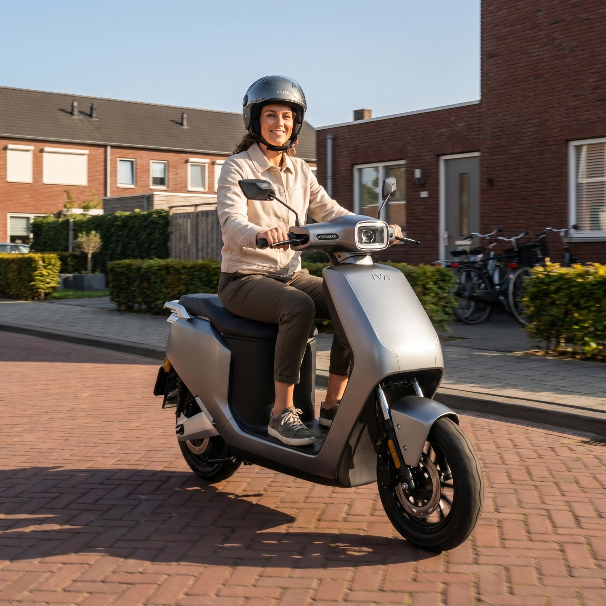 IVA NCS Matgrijs lifestyle woonwijk