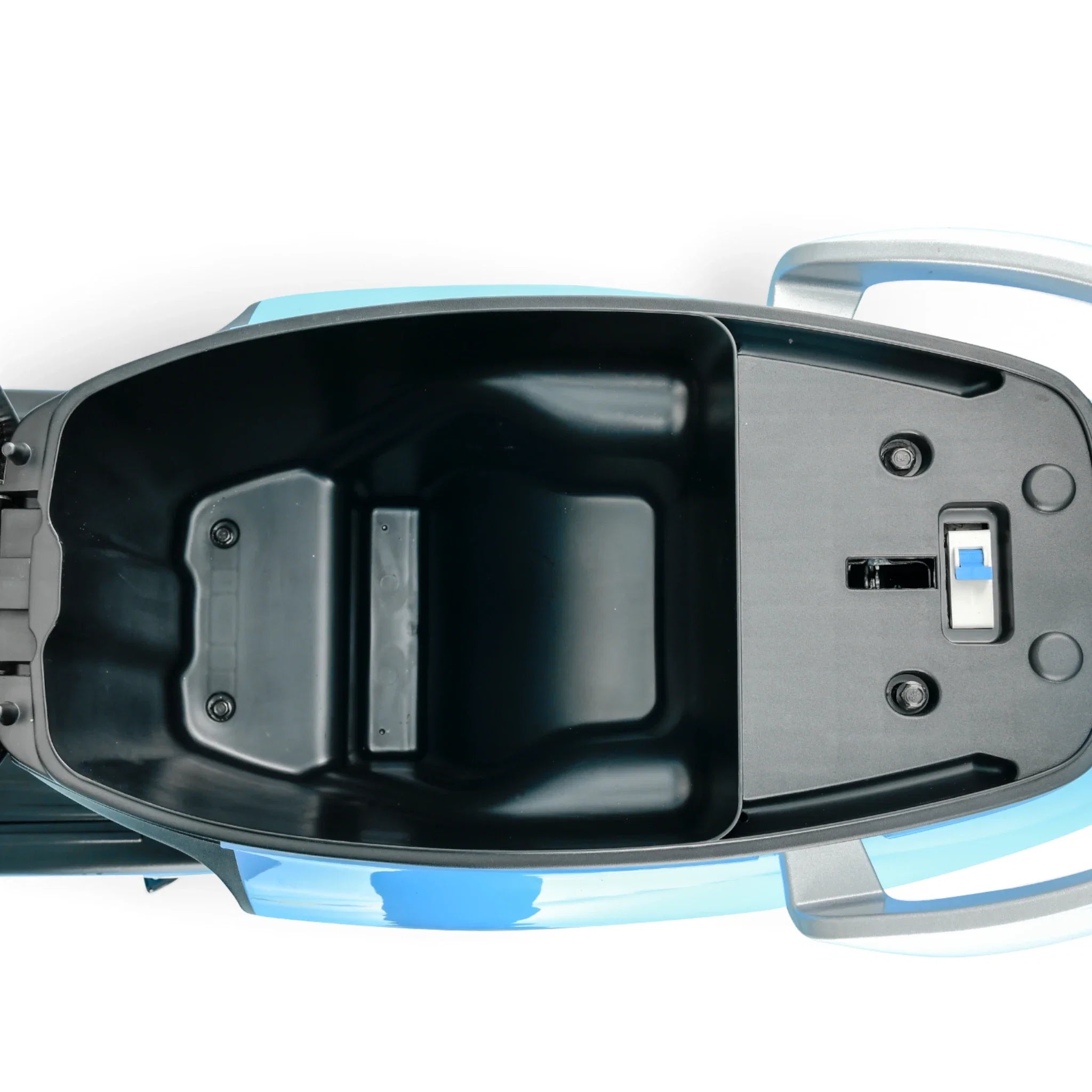 IVA E-GO S1 ruime opbergruimte onder het zadel