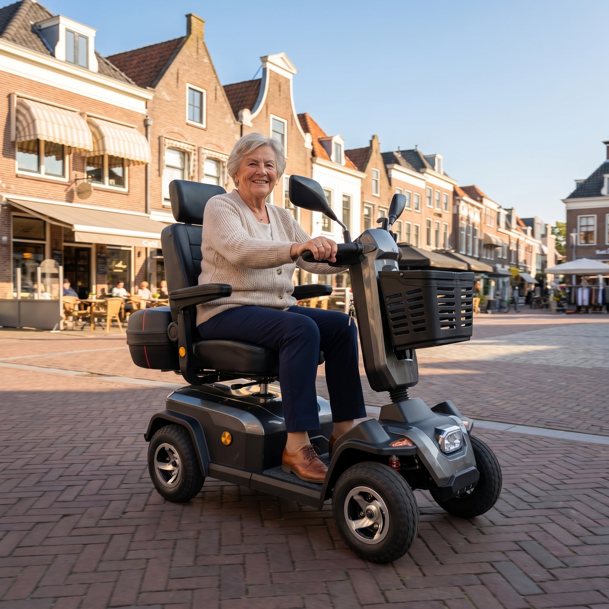 IVA Rider 700 Grijs lifestyle stad